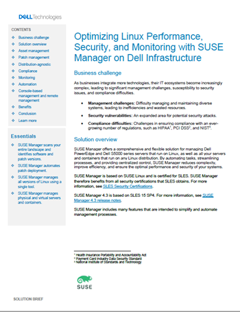 Solution Briefs  Dell Technologies Info Hub