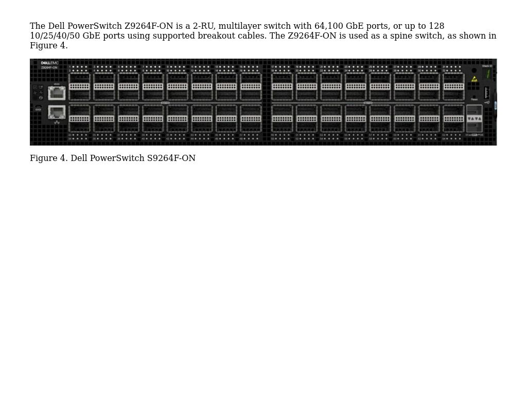 Dell Networking Z9264F-ON | Dell Networking Layer 3 Leaf-Spine ...