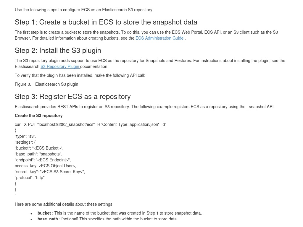 A Guide to Elasticsearch Snapshots