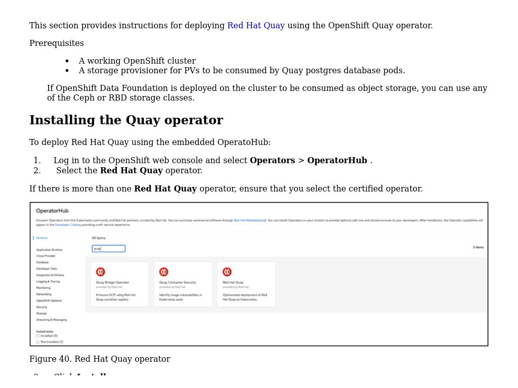 Red Hat Quay | Implementation Guide—Red Hat OpenShift Container ...