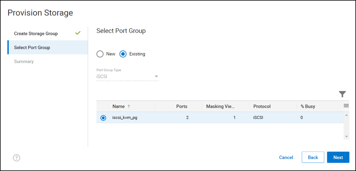  Provision storage to host – step 3