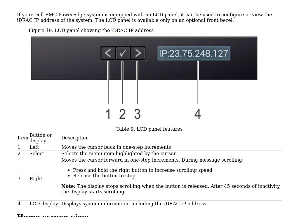 set custom lcd panel text on poweredge r720 supplier