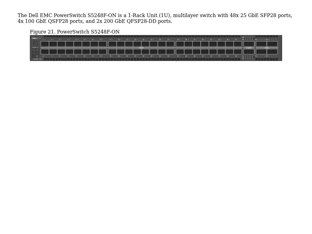 Dell EMC PowerSwitch S5248F-ON | BGP EVPN Deployment Guide for ...