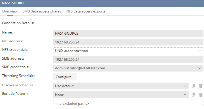 This image shows the file server details.