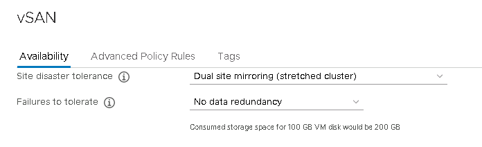 How To Define A Virtual Machine Storage Policy For Virtual San Vsan Settlersoman A Settler In The Sddc World