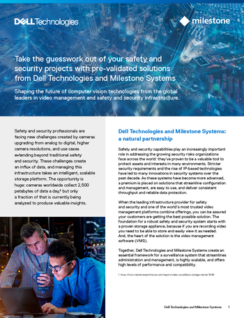 Dell Technologies and Milestone Systems: a natural partnership | Dell ...