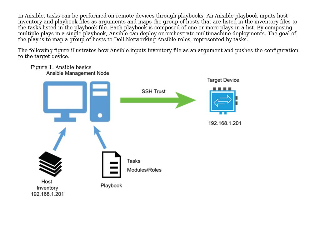 Playbooks | Dell Technologies Ansible Proof-of-Concept Deployment Guide ...