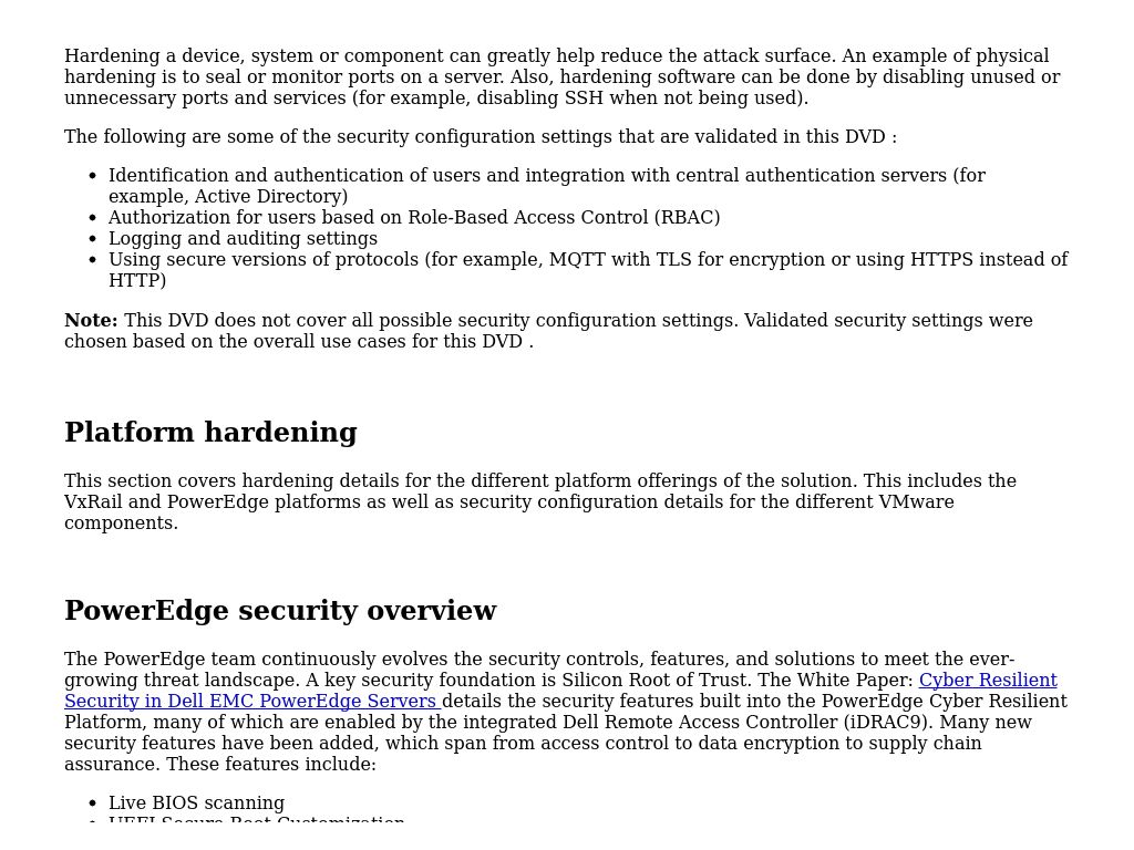 Hardening | Dell Validated Design For Manufacturing Edge - Design Guide ...