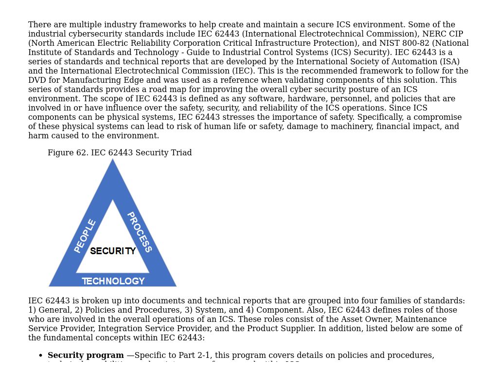 IEC 62443 Overview | Dell Validated Design For Manufacturing Edge ...