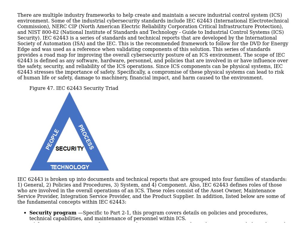 IEC 62443 Overview | Dell Validated Design For Energy Edge - Design ...