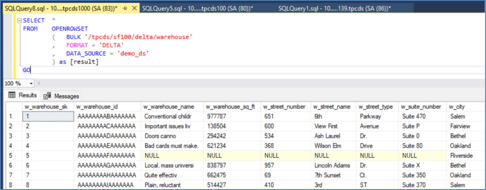 This is a screenshot showing how to configure and validate an external data source.