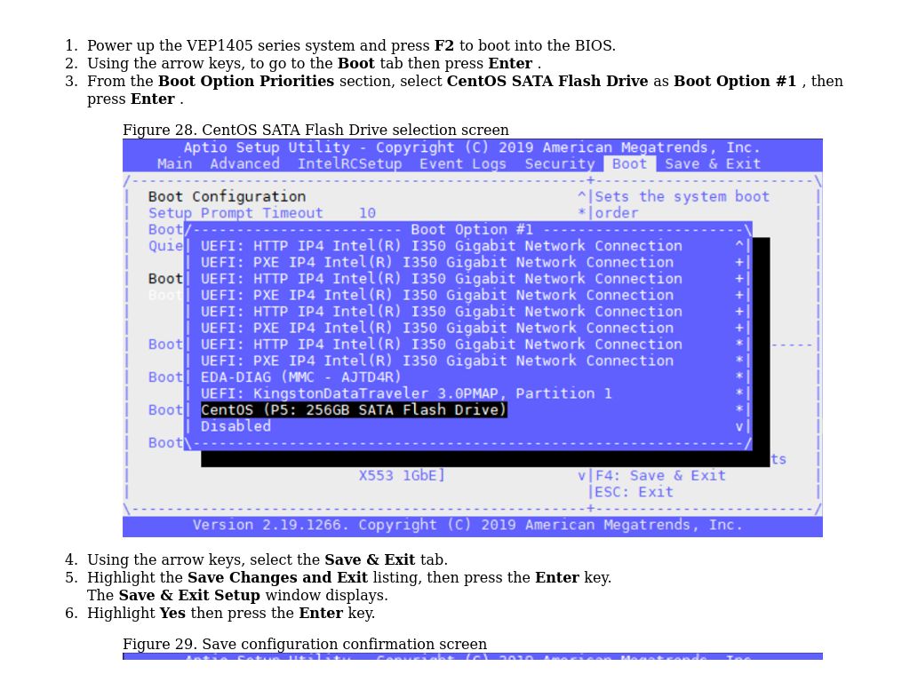 install centos 7 via serial console connection