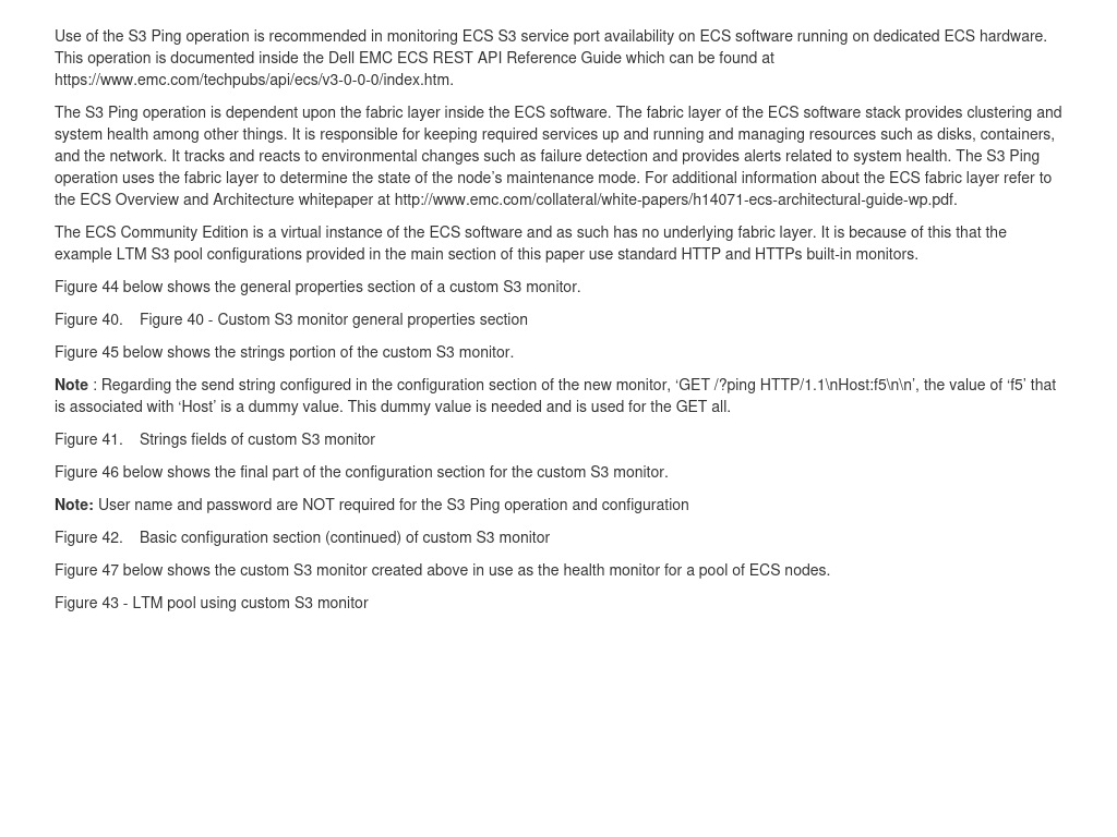 Creating a Custom S3 Monitor | ECS with F5 Deployment Reference Guide ...