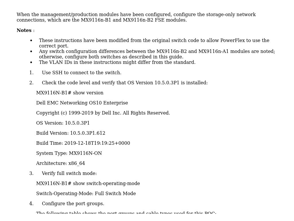 Configuring the storage uplink network | Deployment Guide—Dell EMC ...