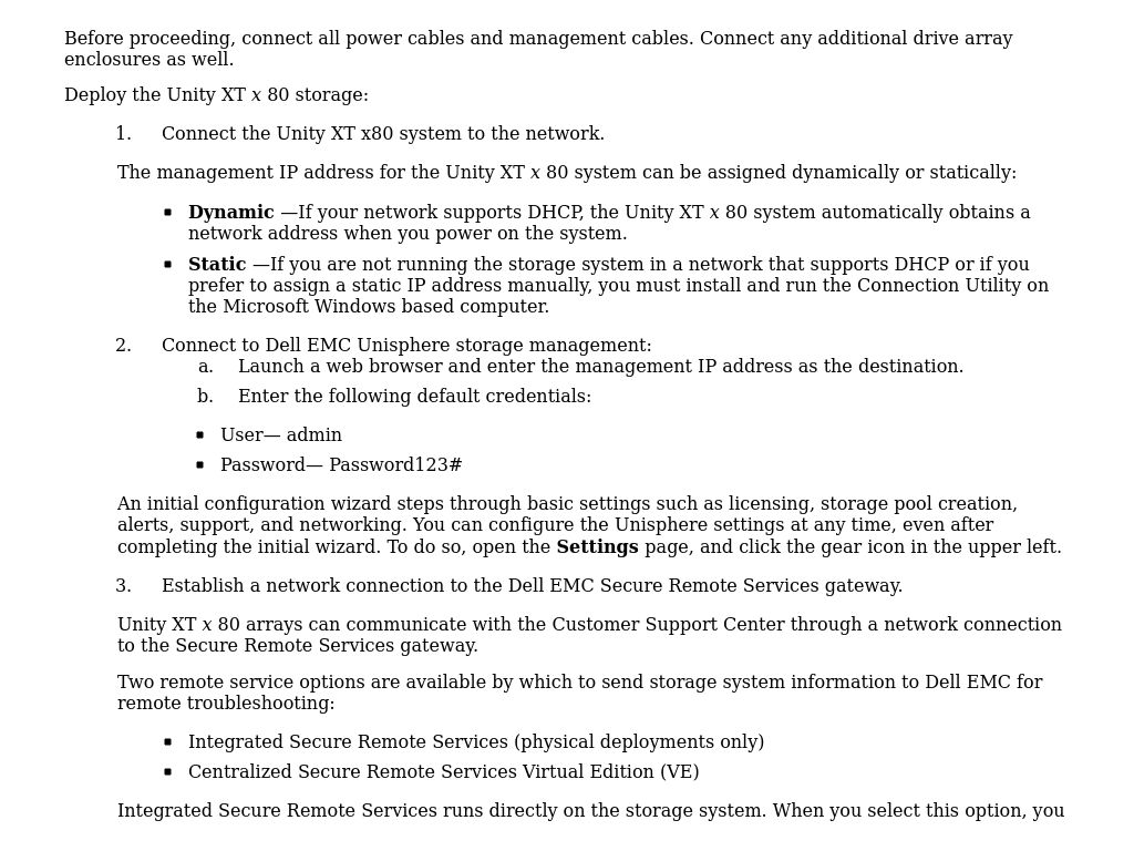 Deploying Unity Xt X80 Storage Deployment Guide Vmware Cloud Foundation On Poweredge Servers And Unity Storage Dell Technologies Info Hub
