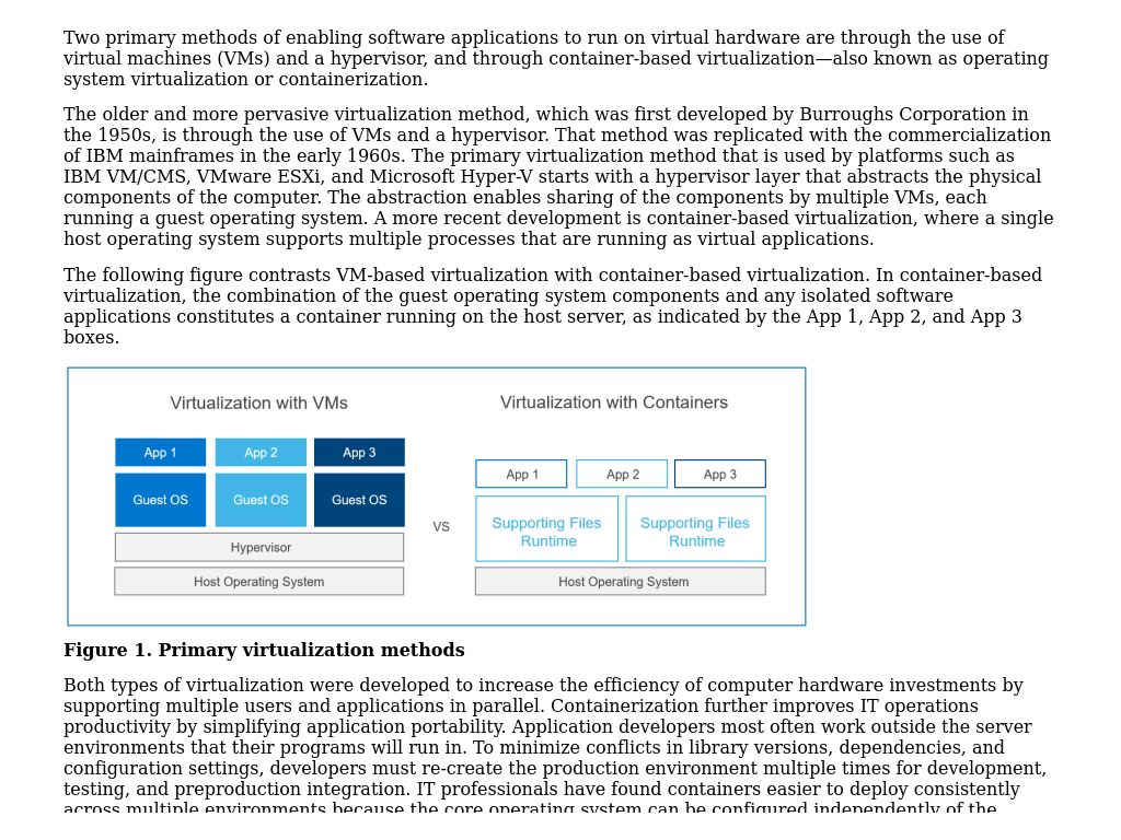 Container-based virtualization | SQL Server 2019 Containers on Linux ...