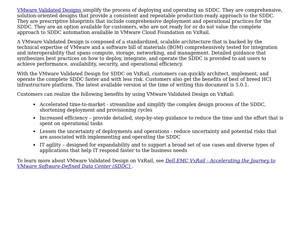 VMware Validated Design for SDDC on VxRail | VMware Cloud Foundation on ...