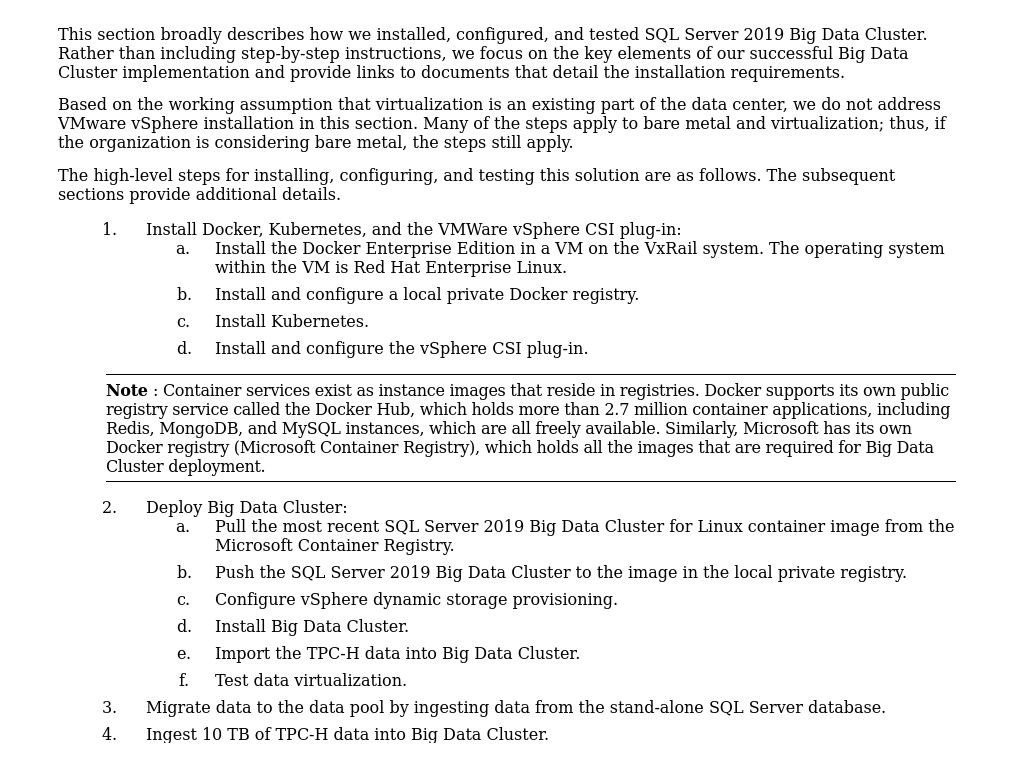 Overview | Microsoft SQL Server 2019 Big Data Cluster on Dell EMC ...