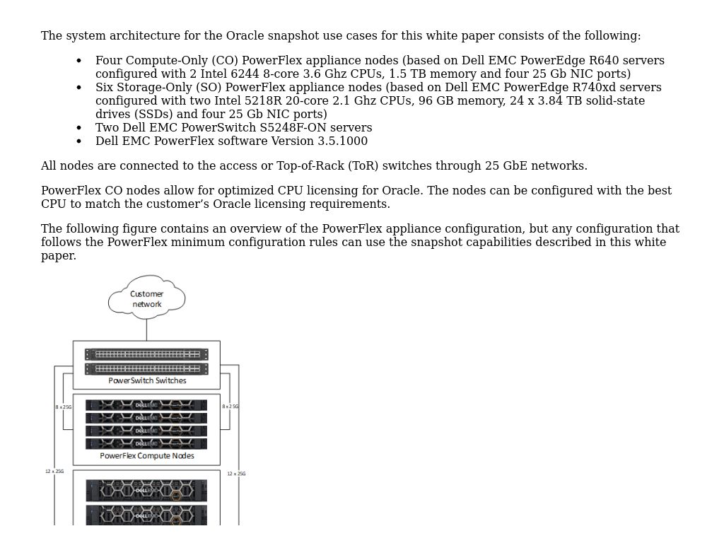 About the use case system architecture | Dell EMC PowerFlex ...