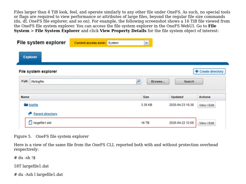 Monitoring And Reporting | PowerScale OneFS Large File Support | Dell ...