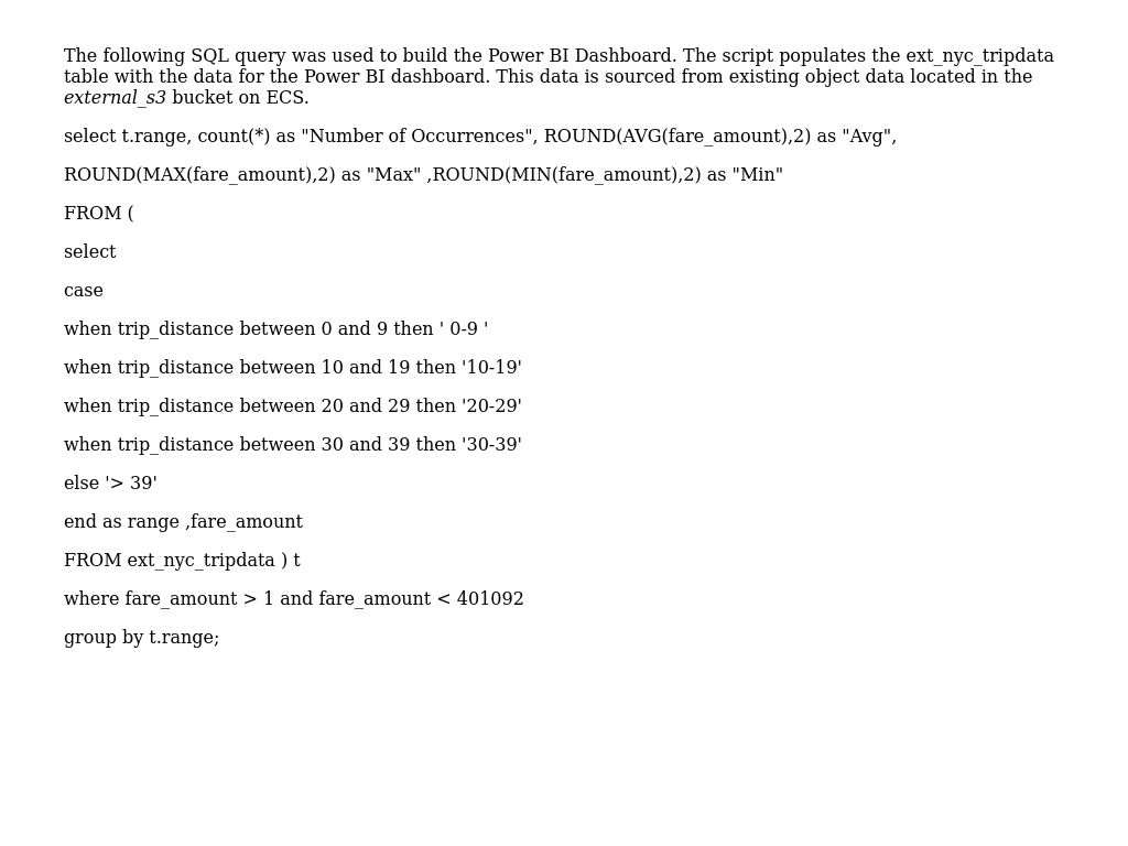 Use case 1: SQL query | Enable Hybrid Analytics with Dell ECS and ...