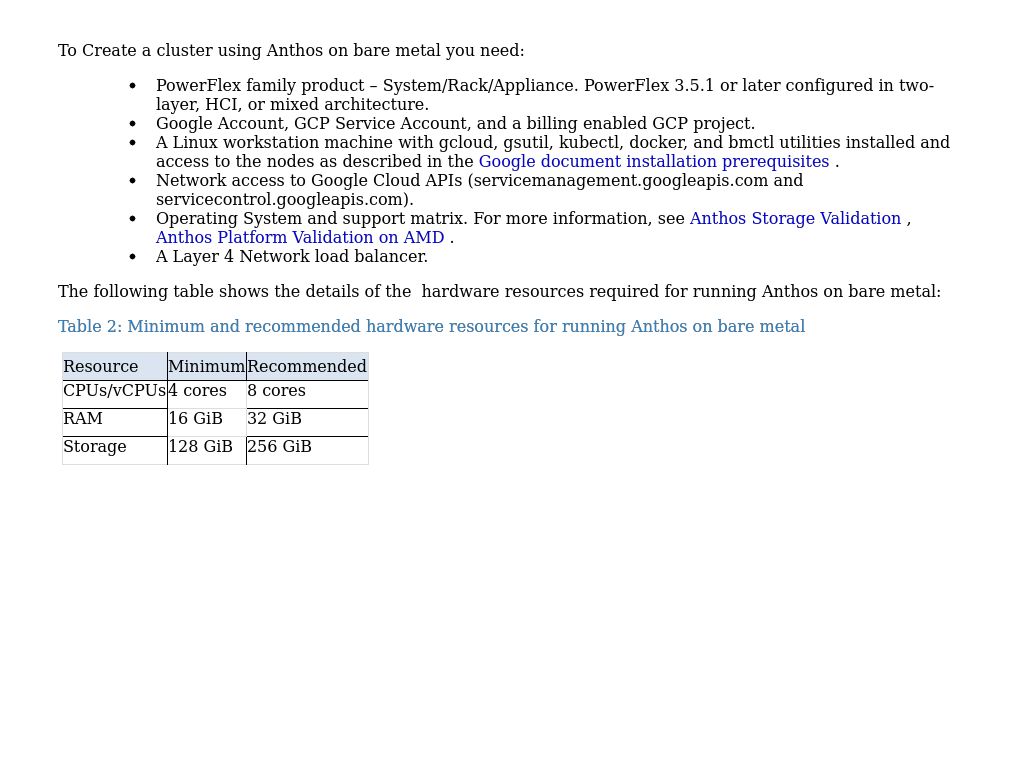 Prerequisites | Google Cloud Anthos On Dell PowerFlex With AMD Compute ...